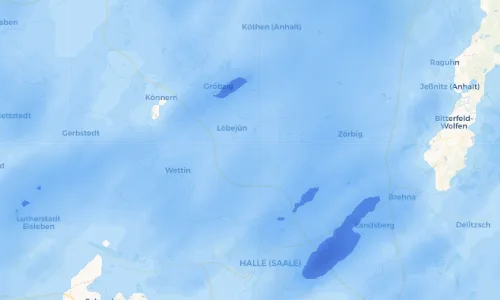 Regenradar Vorschaubild - Aktuelle Niederschläge in Krosigk und Umgebung