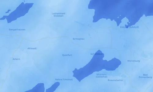 Regenradar Vorschaubild - Aktuelle Niederschläge in Kuckenburg und Umgebung