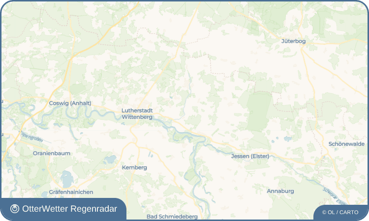 OtterWetter Regenradar-Widget Külso