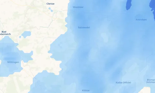 Regenradar Vorschaubild - Aktuelle Niederschläge in Kuhfelde und Umgebung