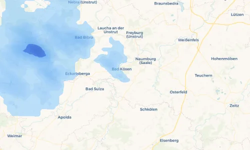 Regenradar Vorschaubild - Aktuelle Niederschläge in Kukulau und Umgebung