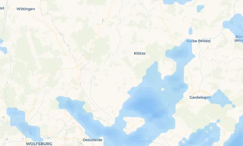 Regenradar Vorschaubild - Aktuelle Niederschläge in Kusey und Umgebung