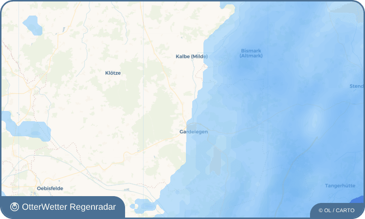 OtterWetter Regenradar-Widget Laatzke