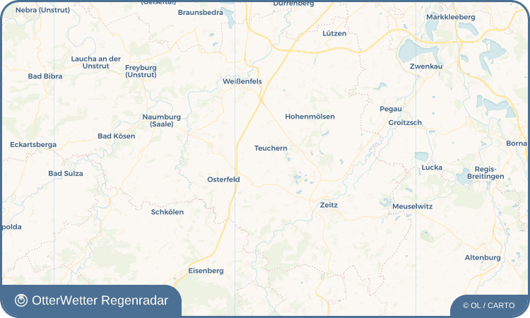 OtterWetter Regenradar-Widget Lagnitz