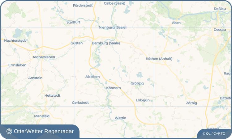 OtterWetter Regenradar-Widget Lebendorf