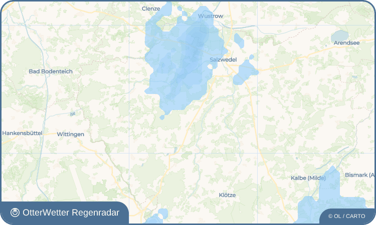 OtterWetter Regenradar-Widget Leetze