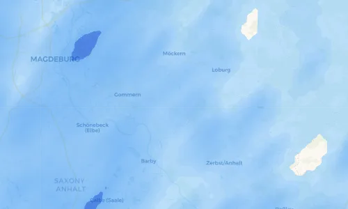 Regenradar Vorschaubild - Aktuelle Niederschläge in Leitzkau und Umgebung