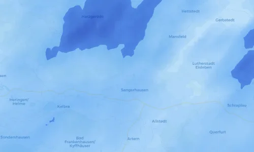 Regenradar Vorschaubild - Aktuelle Niederschläge in Lengefeld und Umgebung