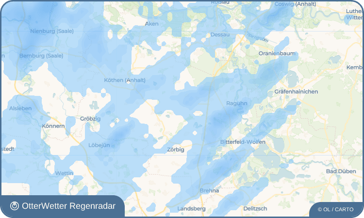 OtterWetter Regenradar-Widget Lennewitz