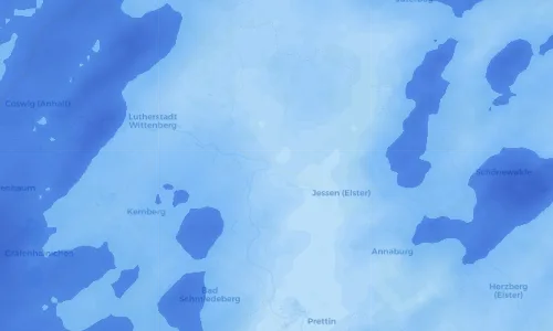 Regenradar Vorschaubild - Aktuelle Niederschläge in Listerfehrda und Umgebung