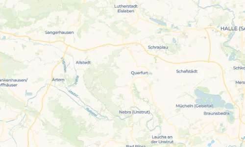 Regenradar Vorschaubild - Aktuelle Niederschläge in Lodersleben und Umgebung