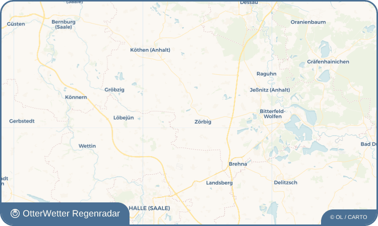 OtterWetter Regenradar-Widget Löbersdorf