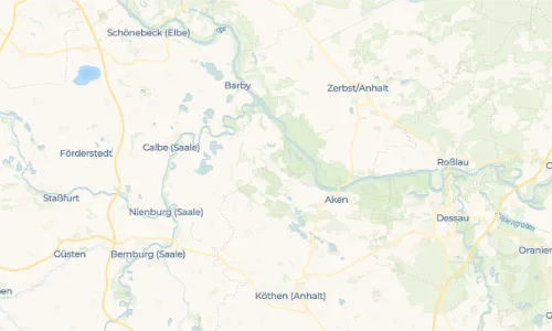 Regenradar Lödderitz: aktuelle Niederschläge in Lödderitz und Umgebung, Stand 22. Oktober 2026 um 20:45 Uhr