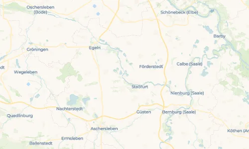 Regenradar Vorschaubild - Aktuelle Niederschläge in Löderburg und Umgebung