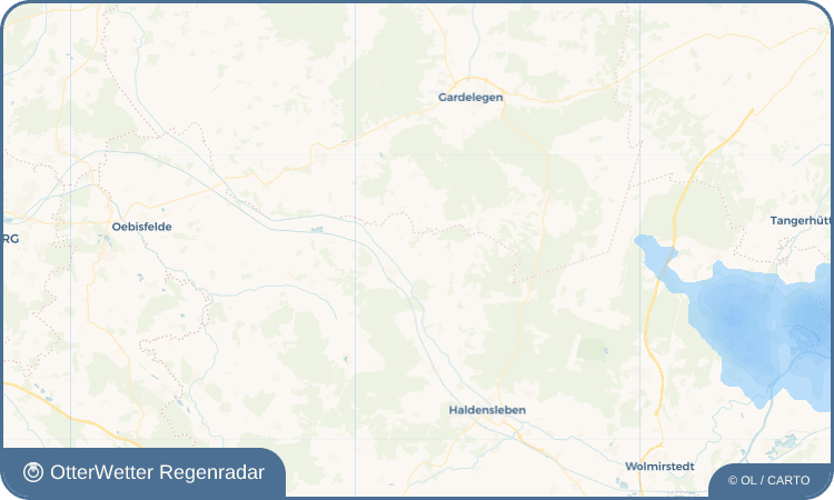 OtterWetter Regenradar-Widget Lössewitz