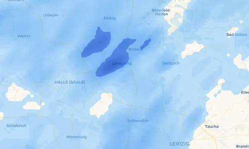 Regenradar Vorschaubild - Aktuelle Niederschläge in Lohnsdorf und Umgebung