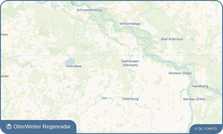 OtterWetter Regenradar-Widget Losse