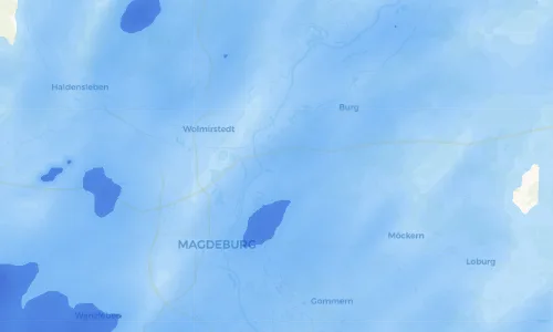 Regenradar Vorschaubild - Aktuelle Niederschläge in Lostau und Umgebung