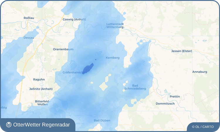 OtterWetter Regenradar-Widget Lubast