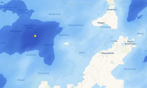 Regenradar Vorschaubild - Aktuelle Niederschläge in Luckenau und Umgebung