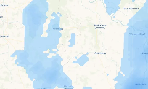 Regenradar Vorschaubild - Aktuelle Niederschläge in Lückstedt und Umgebung