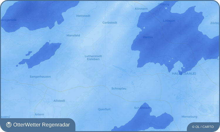OtterWetter Regenradar-Widget Lüttchendorf