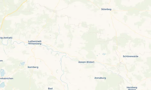 Regenradar Vorschaubild - Aktuelle Niederschläge in Lüttchenseyda und Umgebung