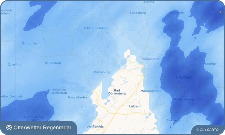 OtterWetter Regenradar-Widget Luppenau