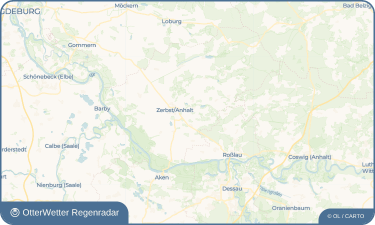 OtterWetter Regenradar-Widget Luso