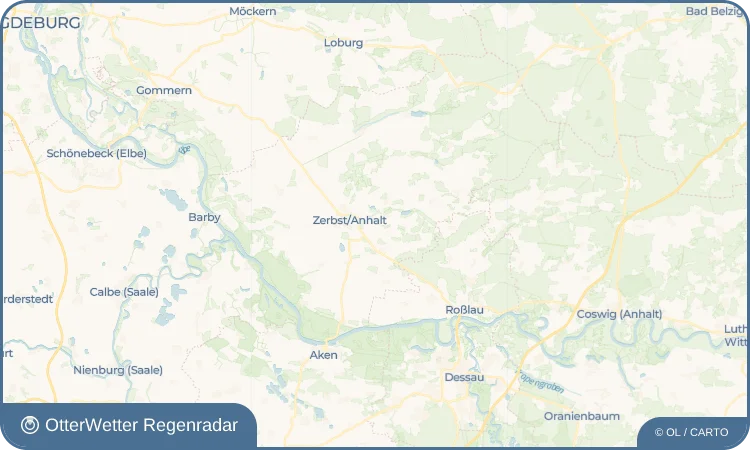 Wetter-Widget-Vorschau mit Vorhersagedaten für Luso