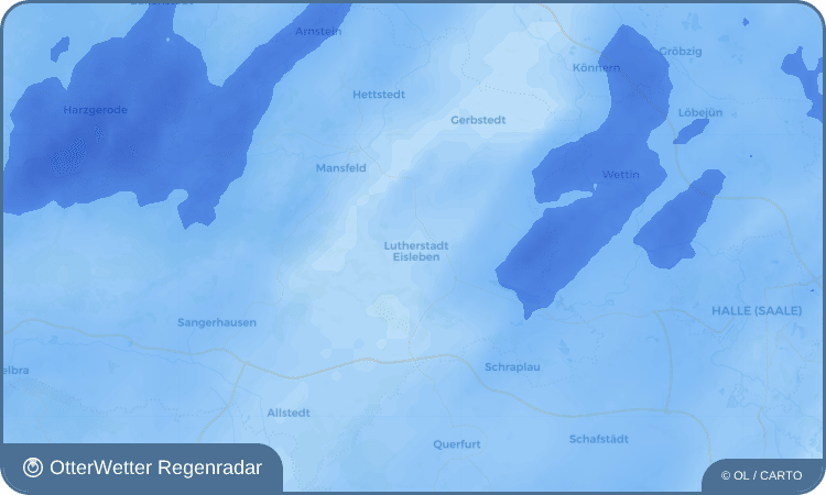 OtterWetter Regenradar-Widget Lutherstadt Eisleben