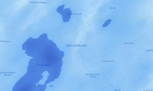 Regenradar Vorschaubild - Aktuelle Niederschläge in Magdeburg und Umgebung