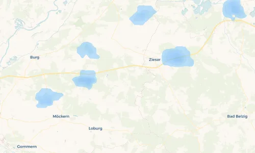 Regenradar-Vorschau: aktuelle Niederschläge in Magdeburgerforth und Umgebung