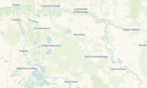 Regenradar Vorschaubild - Aktuelle Niederschläge in Mark Zschiesewitz und Umgebung
