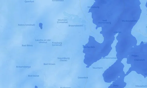 Regenradar Vorschaubild - Aktuelle Niederschläge in Markröhlitz und Umgebung