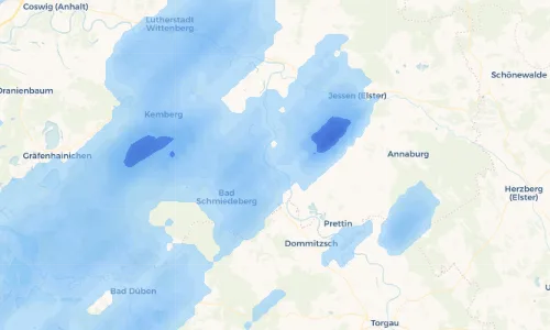 Regenradar Vorschaubild - Aktuelle Niederschläge in Mauken und Umgebung