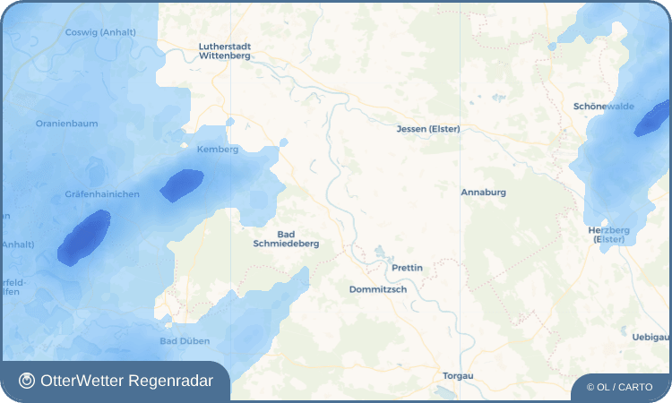 OtterWetter Regenradar-Widget Mauken
