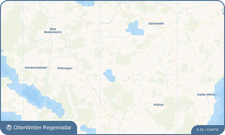 OtterWetter Regenradar-Widget Mehmke