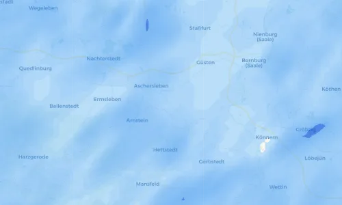 Regenradar Vorschaubild - Aktuelle Niederschläge in Mehringen und Umgebung
