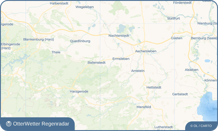 OtterWetter Regenradar-Widget Meisdorf