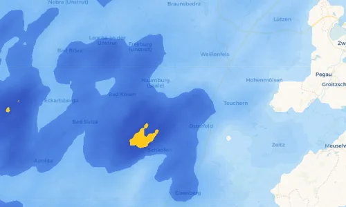 Regenradar Vorschaubild - Aktuelle Niederschläge in Mertendorf und Umgebung