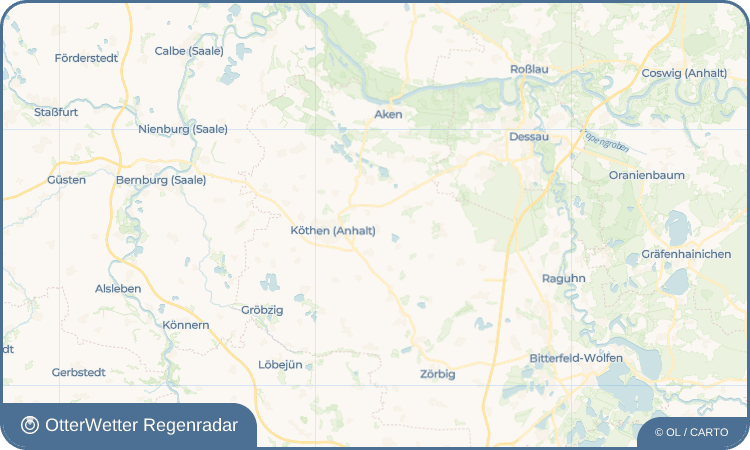 OtterWetter Regenradar-Widget Merzien