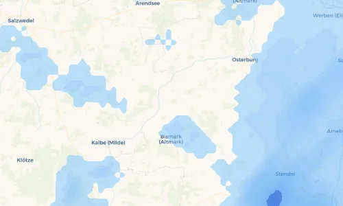 Regenradar Vorschaubild - Aktuelle Niederschläge in Meßdorf und Umgebung