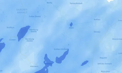 Regenradar Vorschaubild - Aktuelle Niederschläge in Micheln und Umgebung
