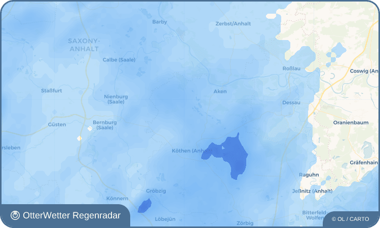 OtterWetter Regenradar-Widget Micheln