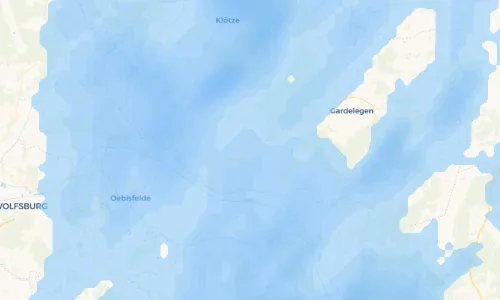 Regenradar Vorschaubild - Aktuelle Niederschläge in Mieste und Umgebung