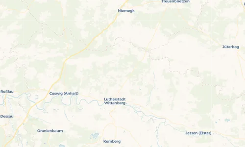Regenradar Vorschaubild - Aktuelle Niederschläge in Mochau und Umgebung