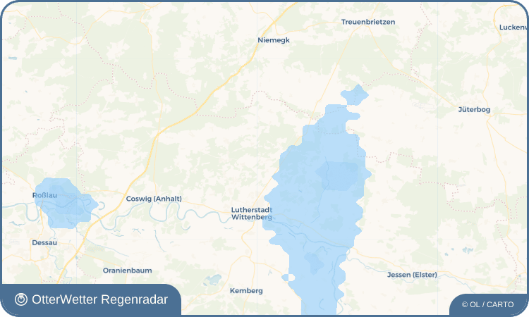 Wetter-Widget-Vorschau mit Vorhersagedaten für Mochau