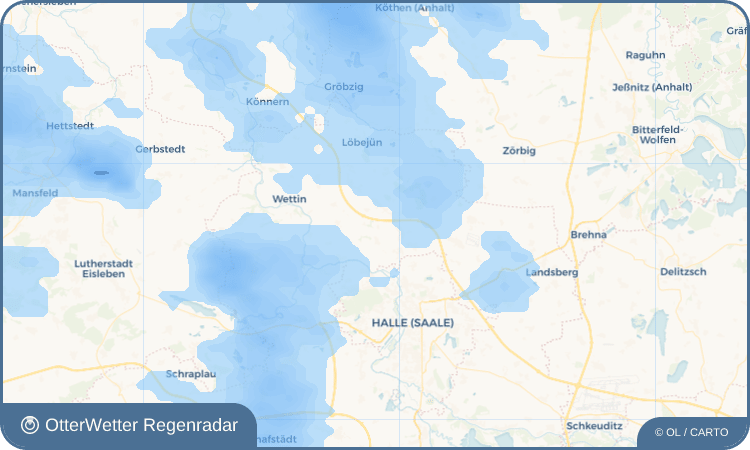 OtterWetter Regenradar-Widget Möderau