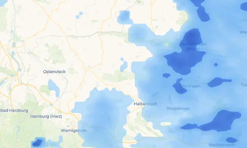 Regenradar-Vorschau: aktuelle Niederschläge in Mönchhai und Umgebung